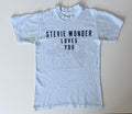 GRAY 001 — STEVIE WONDER LOVES YOU Light Blue/ S / G1