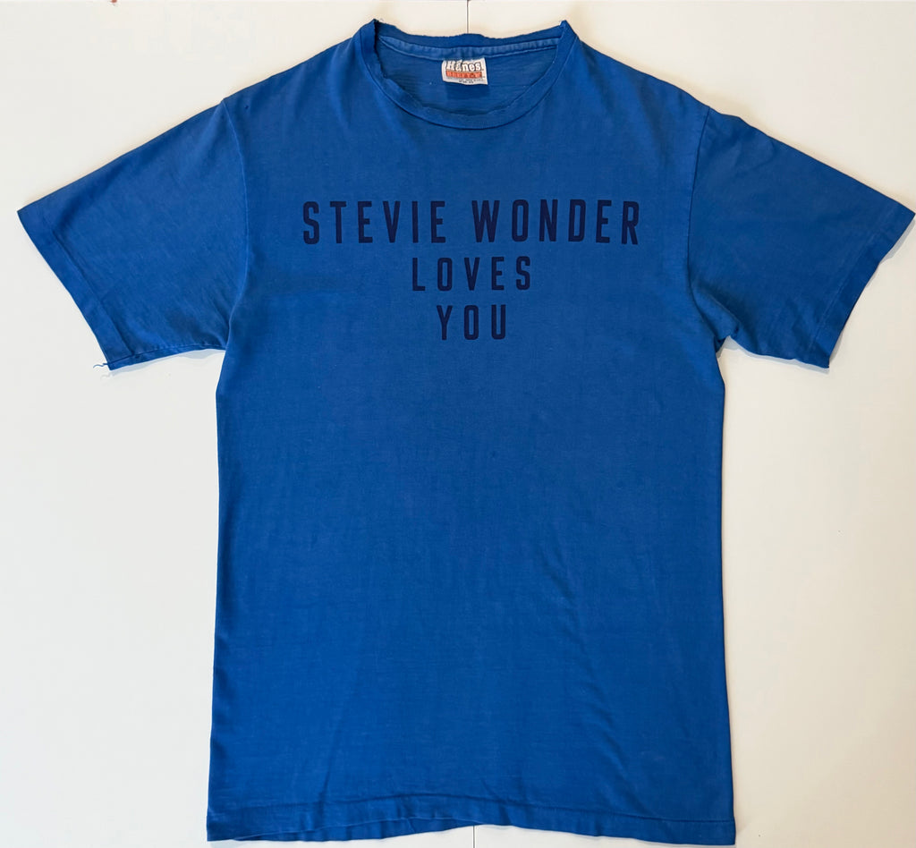 GRAY 001 — STEVIE WONDER LOVES YOU Cobalt Blue / M / G1
