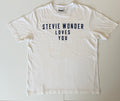 GRAY 001 — STEVIE WONDER LOVES YOU White / M / G1