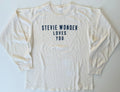 GRAY 001 — STEVIE WONDER LOVES YOU White  thermal/ XXL/